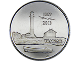 Жетон Финского монетного двора "Маяк Танкар", 2013 год