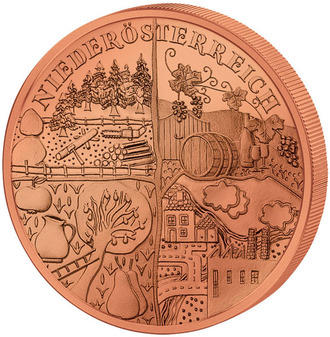 10 евро Нижняя Австрия, 2013 год