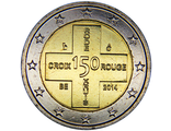 2 евро 150 лет Красному кресту, 2014 год