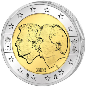 2 евро Бельгийско-Люксембургский экономический союз, 2005 год