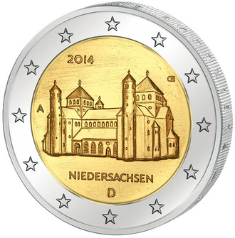 2 евро Нижняя Саксония, 2014 год