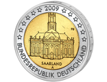 2 евро Федеральная земля Саар, 2009 год