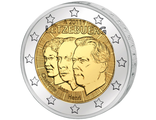 2 евро 50 лет назначения Великого Герцога Люксембурга Жана, 2011 год