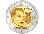 2 евро Герб Великого герцога Люксембурга, 2010 год