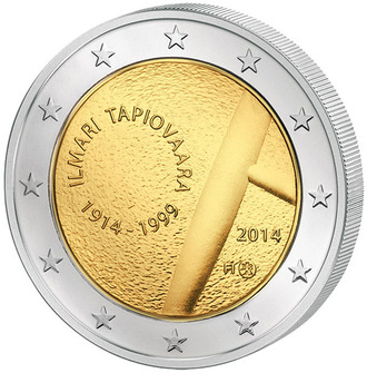 2 евро Илмари Тапиоваара, 2014 год