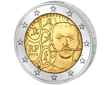 2 евро 150 лет со дня рождения Пьера де Кубертена, 2013 год