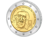 2 евро 100 лет со дня рождения Аббата Пьера, 2012 год