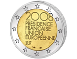 2 евро Председательство в ЕС, 2008 год