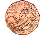 5 евро 42-й чемпионат мира по горнолыжному спорту в г. Шладминг в 2013 году, 2012 год