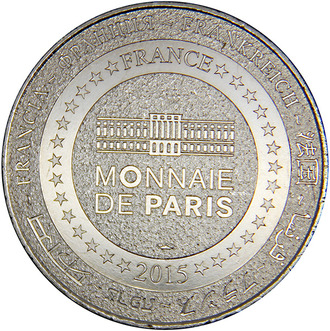 Жетон Французского монетного двора "Всемирная ярмарка денег", 2015 год