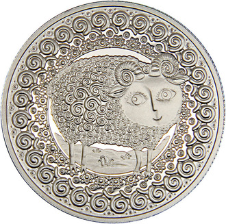 1 рубль Знаки зодиака. Овен, 2009 год