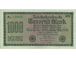 1000 марок. Германия, 1922 год