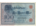100 марок, J. Германия, 1908 год