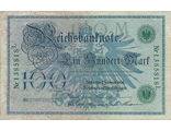 100 марок, M. Германия, 1908 год